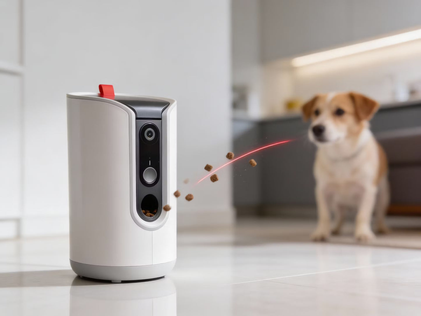 PetEcoTech Fun Treat Feeder Pro™ – Smart Godisdispenser med Kamera
