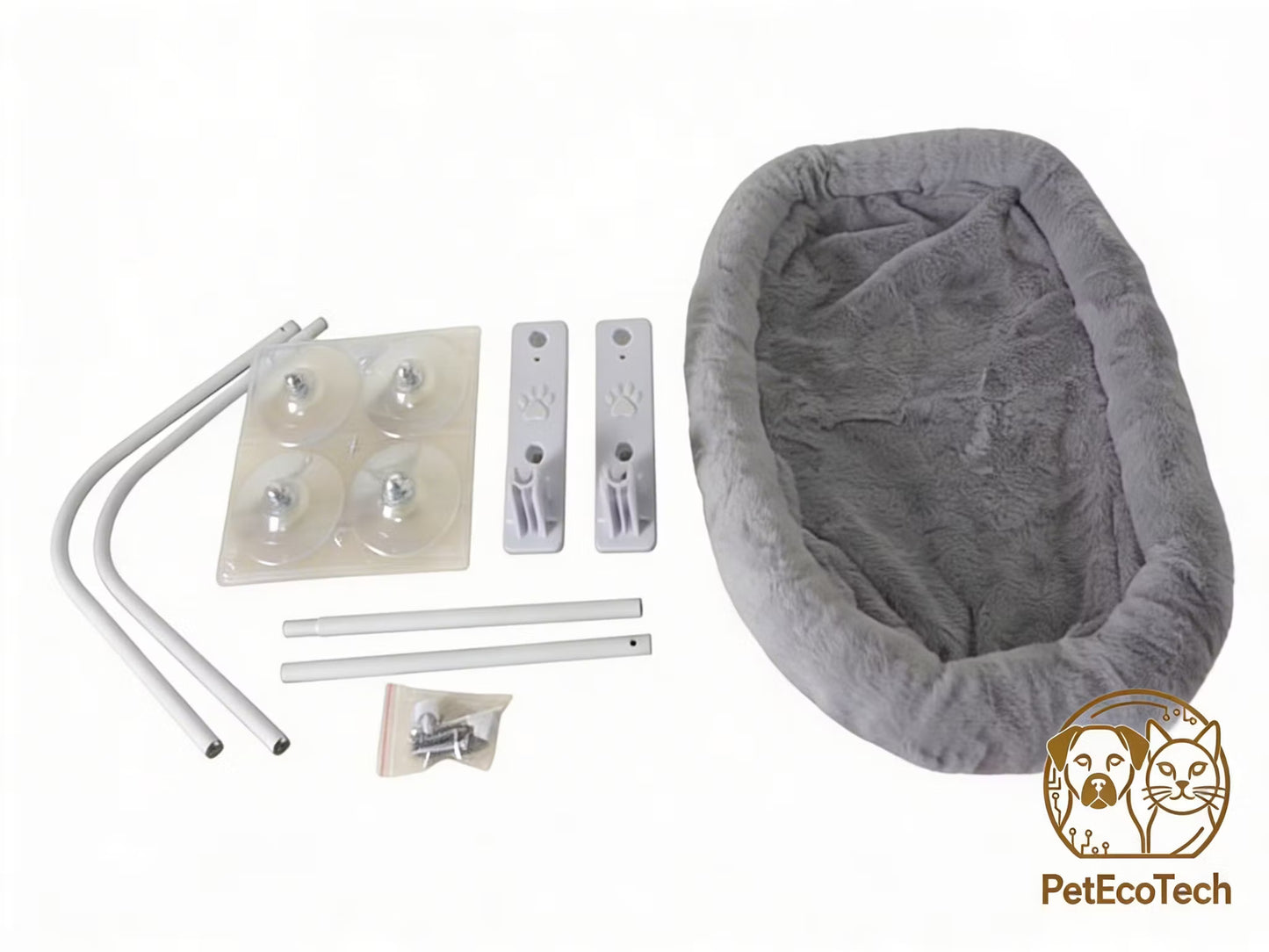 PetEcoTech Window Bed™ – Säsongsanpassad Fönsterbädd för Katt