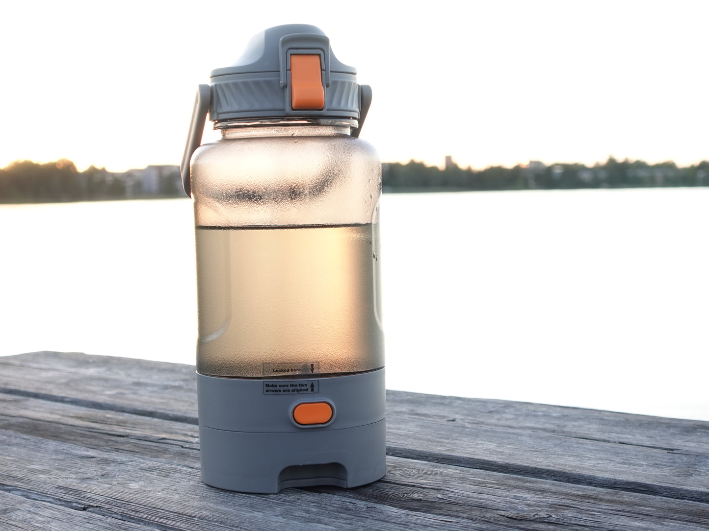 PetEcoTech AquaGo™ – 2-i-1 Reseflaska 1500 ml