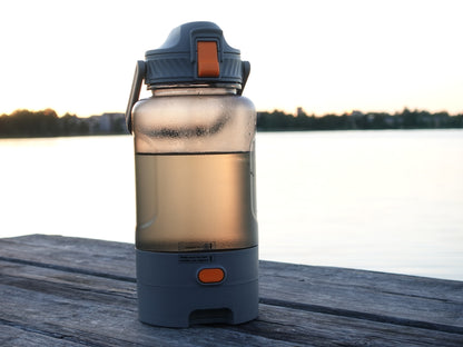 PetEcoTech AquaGo™ – 2-i-1 Reseflaska 1500 ml