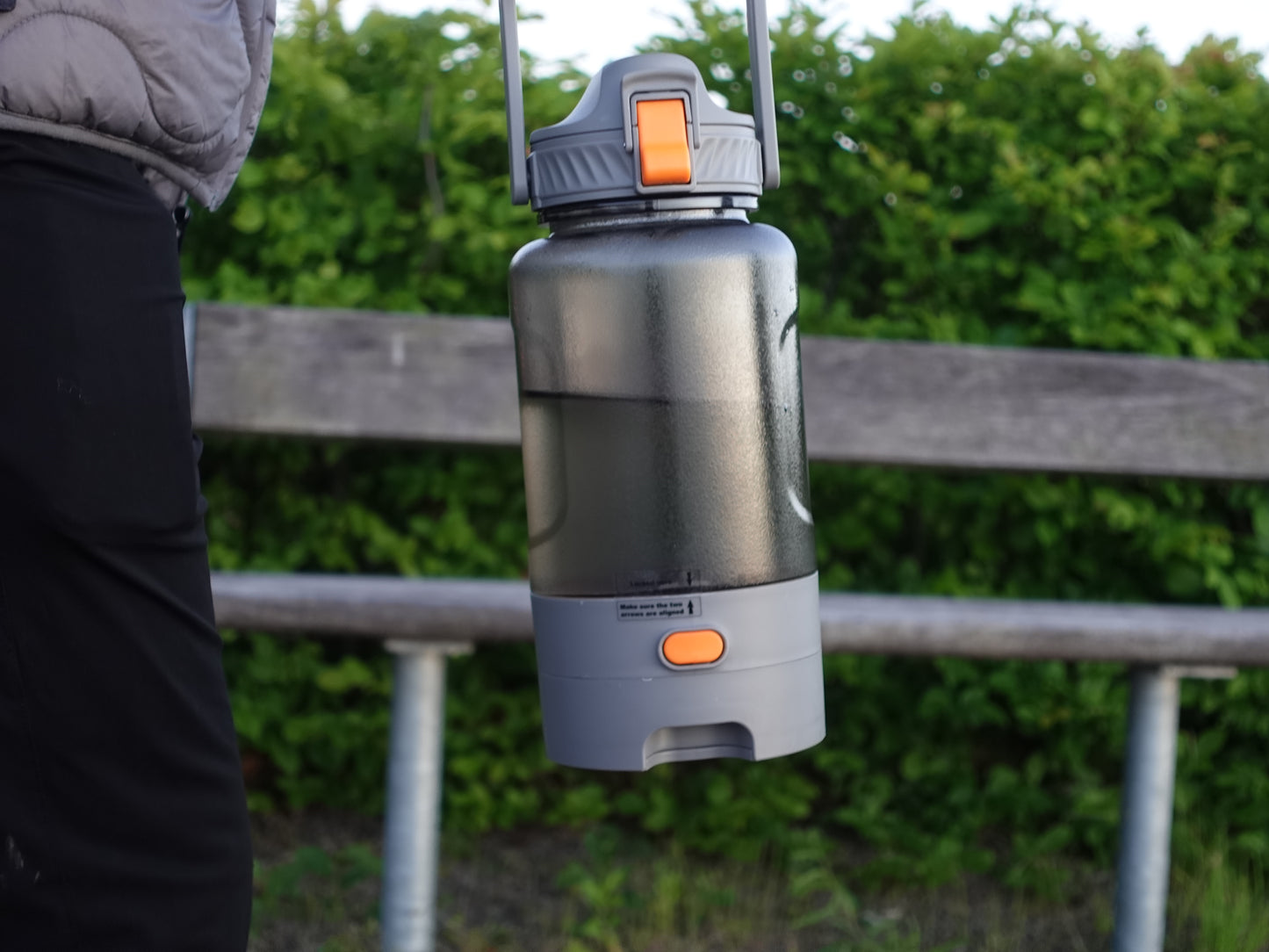 PetEcoTech AquaGo™ – 2-i-1 Reseflaska 1500 ml