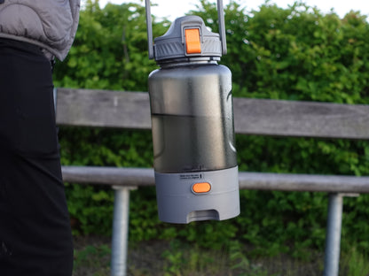 PetEcoTech AquaGo™ – 2-i-1 Reseflaska 1500 ml
