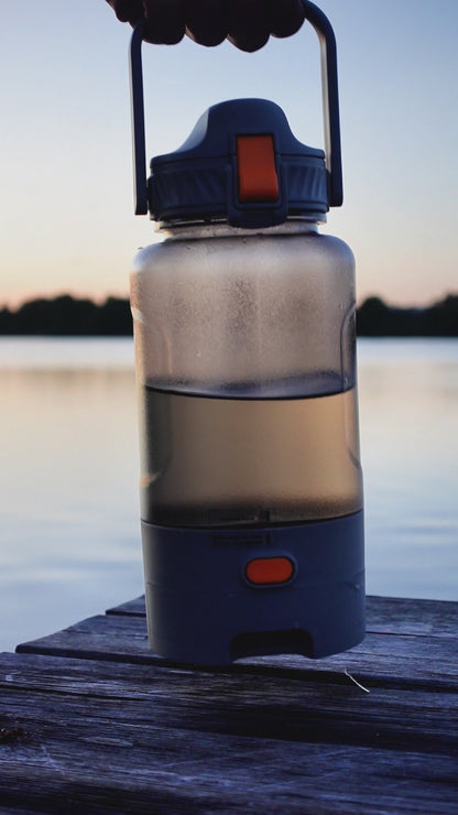 PetEcoTech AquaGo™ – 2-i-1 Reseflaska 1500 ml